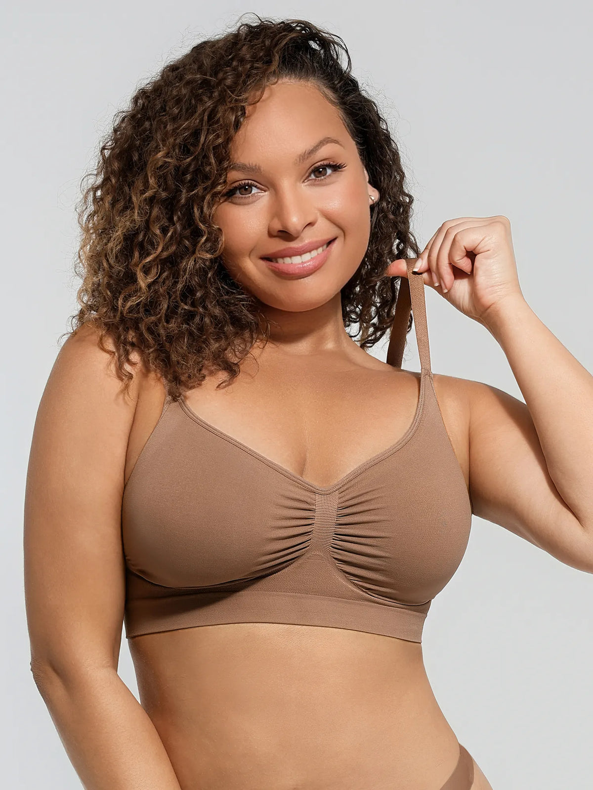 Comfort Wireless Support Seamless Bra