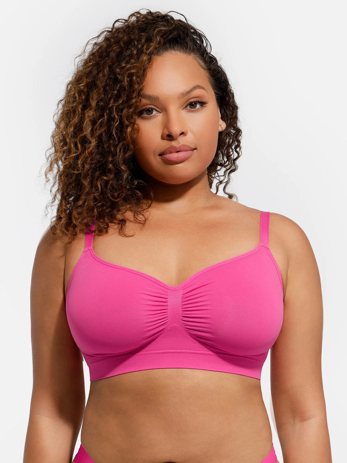 Comfort Wireless Support Seamless Bra