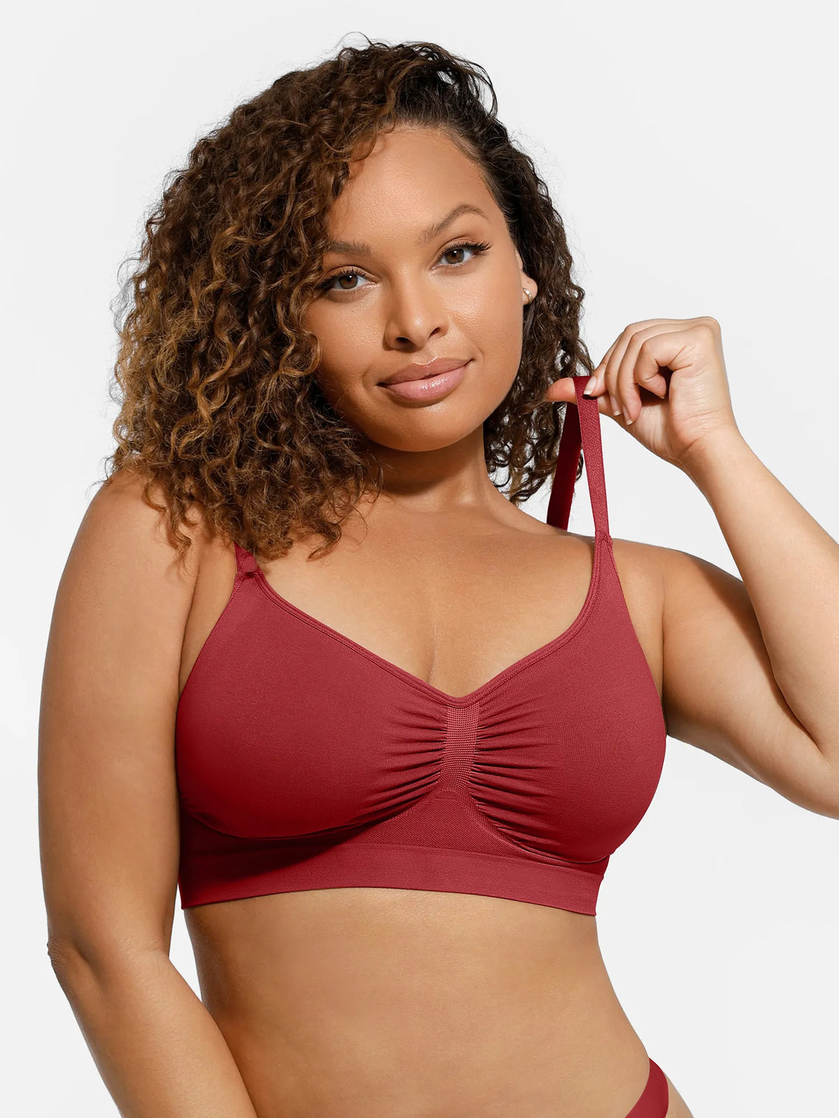 Comfort Wireless Support Seamless Bra