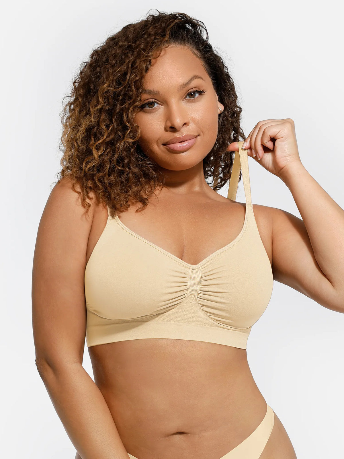 Comfort Wireless Support Seamless Bra